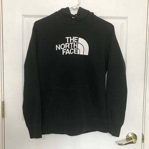 The North Face Women's Sweatshirt Black Size M.